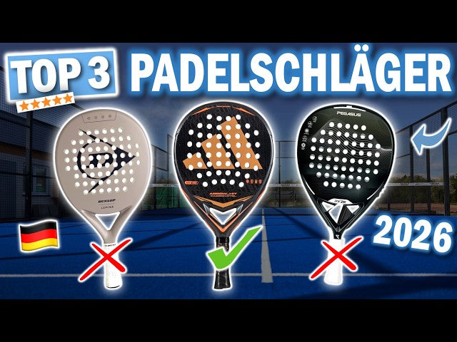 Padelschläger für Tennisarm: Die besten armschonenden Schläger im Vergleich 2026