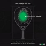 Head Bolt Negro Print 2025