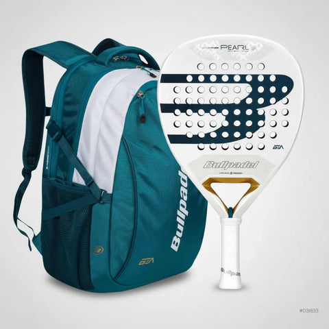 Pack Bullpadel Bea Gonzalez Pearl 2026 Schläger mit Rucksack - Ansicht 1