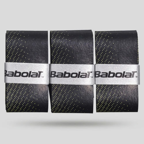 Babolat VS Original Overgrip Negro Amarillo – 3 Unidades - Ansicht 2
