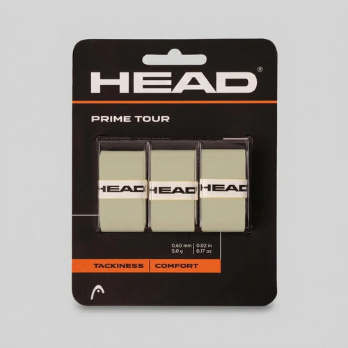 Head Prime Tour Overgrip Grau – 3er Pack - Ansicht 1